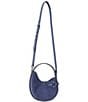 Lauren Ralph Lauren Tasha Small Suede Top Handle Crossbody Bag - Image 4