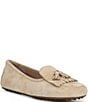 Lauren Ralph Lauren Tayte Kilte Suede Tassel Driver Flats - Image 1