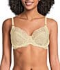 Lauren Ralph Lauren Unlined Full-Coverage Lace Bra - Image 1