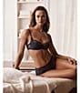 Lauren Ralph Lauren Unlined Full-Coverage Lace Bra, Color:Navy - Image 5