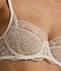 Color:Ivory - Image 4 - Unlined Full-Coverage Lace Bra