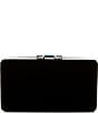 Lauren Ralph Lauren Velvet Small Franki Clutch, Color:Black - Image 2