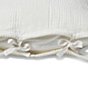 Color:Cream - Image 2 - Willa Pleated Tie Closure Breakfast Pillow