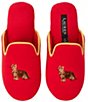 Lauren Ralph Lauren Women's Embroidered Slippers - Image 1