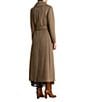 Lauren Ralph Lauren Wool Blend Notch Collar Belted Maxi Wrap Coat - Image 2