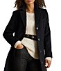 Lauren Ralph Lauren Wool Blend Notch Lapel Single Breasted Walker Coat - Image 3