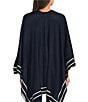 Lauren Ralph Lauren Wool Border Ruana - Image 2