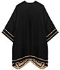 Lauren Ralph Lauren Wool Border Ruana - Image 5