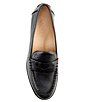 Lauren Ralph Lauren Wren Burnished Leather Penny Loafers | Dillard's