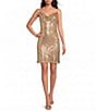 Layered With Love Cowl Neck Sequin Mini Dress - Image 1