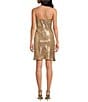 Layered With Love Cowl Neck Sequin Mini Dress - Image 2