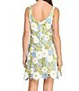 Layered With Love Gabriella 3D Floral Lace V Neck Sleeveless A-Line Mini Dress, Color:Garden Party - Image 2