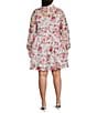 Layered With Love Plus Size Bianca Floral Long Sleeve Lace Short Dress - Image 2