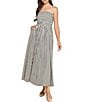 Layered With Love Strapless Stripe Maxi Dress - Image 1