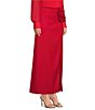 Le' AL.X 3D Rosette Maxi Pencil Skirt - Image 3