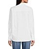 Le' AL.X Collared Long Sleeve Button Front Top - Image 2