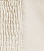 Le' AL.X Coordinating Sleeveless Sweetheart Neckline Smocked Bra Top, Color:Off White - Image 4