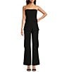 Color:Black - Image 3 - Coordinating Strapless Pocketed Suit Top