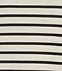 Le' AL.X Knit Striped Collared Short Sleeve Button Front Coordinating Shirt - Image 4