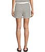Le' AL.X Knit Striped Draw String Coordinating Shorts - Image 2