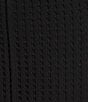 Le' AL.X Mesh Knit Mid Rise Coordinating Maxi Skirt, Color:Black - Image 4