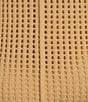Le' AL.X Knit Crochet Crew Neck Sleeveless Shift Maxi Dress, Color:Light Khaki - Image 3