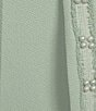 Le Bos Plus Size Pleated Hem 2-Piece Jacket Dress, Color:Dusty Sage - Image 5