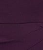 Le Bos Plus Size Sequin Mesh Trim Ruched Shoulder Long Dress - Image 3