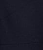 Color:Navy - Image 5 - Stretch Knit 3/4 Sleeve Beaded V-Neck Lace 2-Piece Jacket Dress
