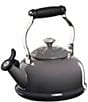 Color:Oyster - Image 1 - 1.7 -Quart Enamel Steel Classic Whistling Kettle with Stainless Steel Knob
