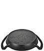 Color:Matte Black - Image 3 - 10#double; Enameled Cast Iron Alpine Outdoor Skillet