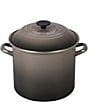 Color:Oyster - Image 1 - 10-Quart Enameled Steel Stockpot