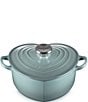 Color:Sea Salt - Image 1 - 2-qt Heart Cocotte with Stainless Steel Knob