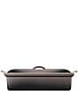Le Creuset 2-qt. Enameled Cast Iron Traditional Rectangular Pate Terrine, Color:Oyster - Image 2