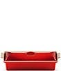 Le Creuset 2-qt. Enameled Cast Iron Traditional Rectangular Pate Terrine, Color:Cerise - Image 1