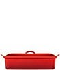 Le Creuset 2-qt. Enameled Cast Iron Traditional Rectangular Pate Terrine, Color:Cerise - Image 2
