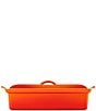 Le Creuset 2-qt. Enameled Cast Iron Traditional Rectangular Pate Terrine, Color:Flame - Image 2