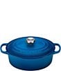 Color:Marseille - Image 1 - 5-Quart Signature Oval Dutch Oven with Stainless Steel Knob