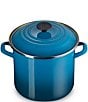 Color:Deep Teal - Image 1 - 8-Quart Enameled Steel Stockpot