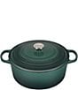 Color:Artichaut - Image 1 - 9-Quart Signature Round Dutch Oven with Stainless Steel Handle