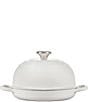 Le Creuset 9.5#double; Signature Cast Iron Bread Oven, Color:White - Image 1