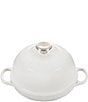 Le Creuset 9.5#double; Signature Cast Iron Bread Oven, Color:White - Image 2