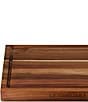Le Creuset Acacia Wood Butch Block Cutting Board, Color:Brown - Image 3