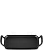 Le Creuset Alpine Outdoor Collection Enameld Cast Iron Rectangular Griddle, 15.75#double;, Color:Licorice - Image 3