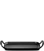 Le Creuset Alpine Outdoor Collection Enameld Cast Iron Rectangular Griddle, 15.75#double;, Color:Licorice - Image 4