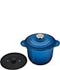 Le Creuset Cast Iron Rice Pot 2.25 Qt, Color:Marseille - Image 3