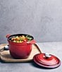 Le Creuset Cast Iron Rice Pot 2.25 Qt, Color:Cerise - Image 5