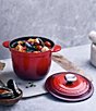 Le Creuset Cast Iron Rice Pot 2.25 Qt, Color:Cerise - Image 6