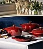 Color:Rhone - Image 4 - Classic Enameled Cast Iron 9#double; Skillet - Rhone