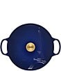 Color:INDIGO - Image 3 - Eiffel Tower Collection Signature Braiser with Gold Knobs